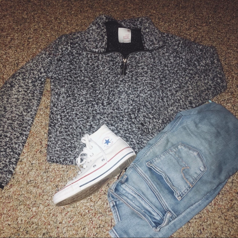 Cozy sherpa/teddy!